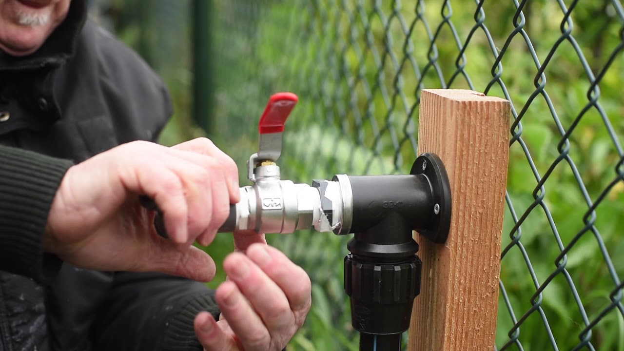 Buitenkraan installatie Amsterdam